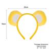 Roztomilá čelenka s medvědími oušky Halloweenská čelenka Zvířecí kostým Dětské Dospělé Párty doplňky Pro Halloweenský Cosplay