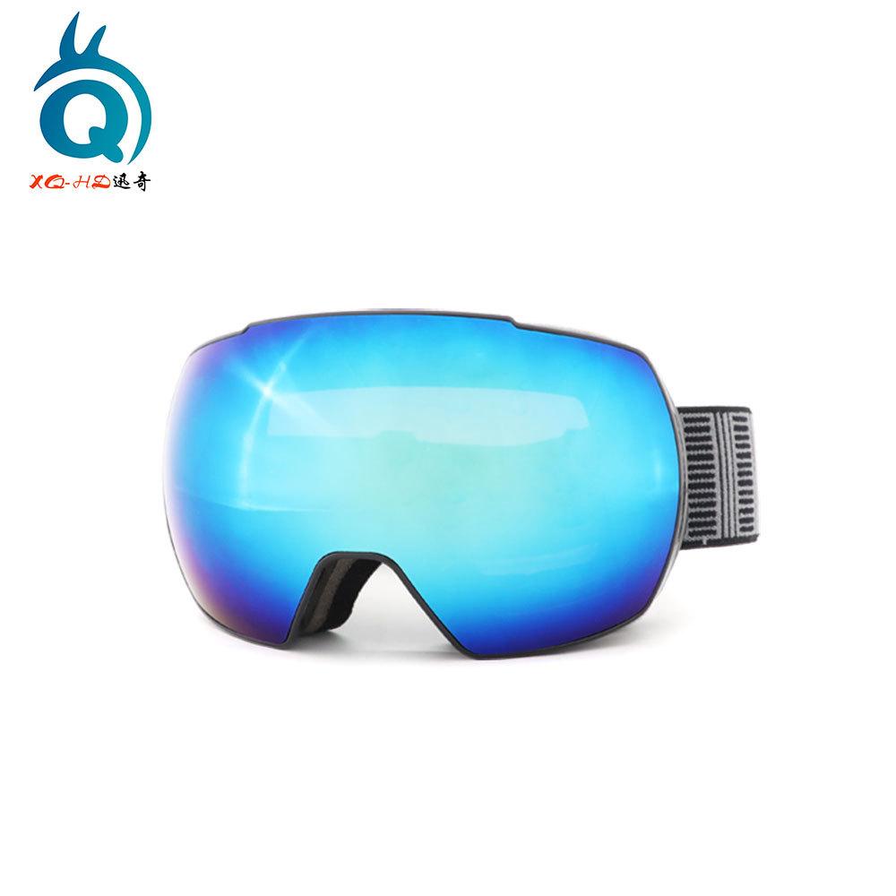 Specially designed for skiing and mountaineering, anti-fog dual-lens, dust-proof and sand-proof sports spherical prescription glasses