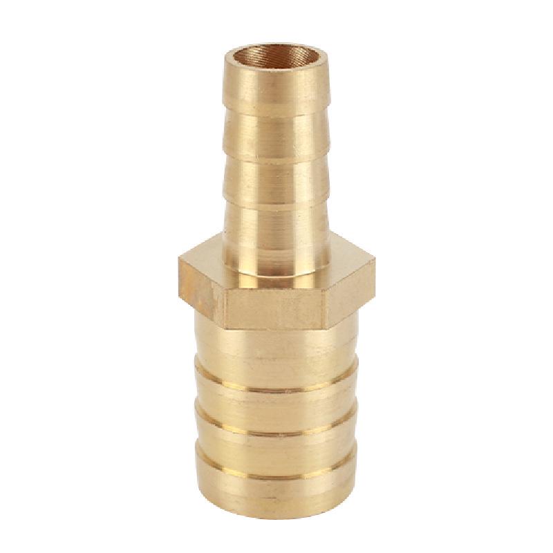 Brass L-Shaped Reducing Pagoda Plug, 4mm-19mm Conversion Hose Fitting