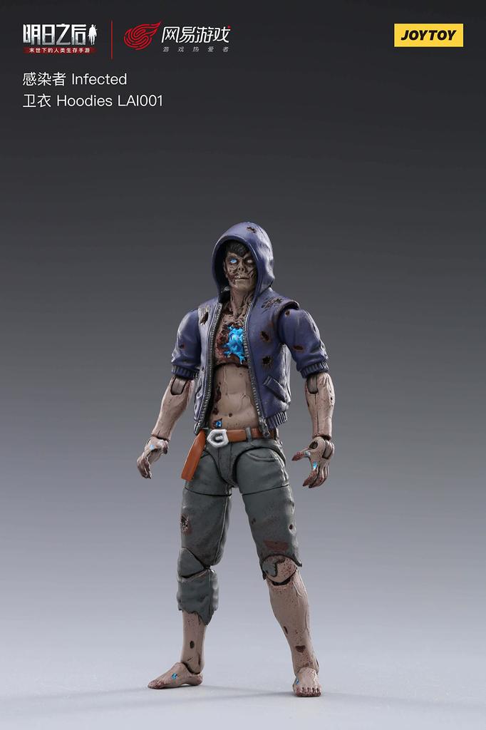 JOYTOY Life After Infected Skala PVC ABS Målad Rörlig Figur LAI001 "Parkasmannen" 1/18 &