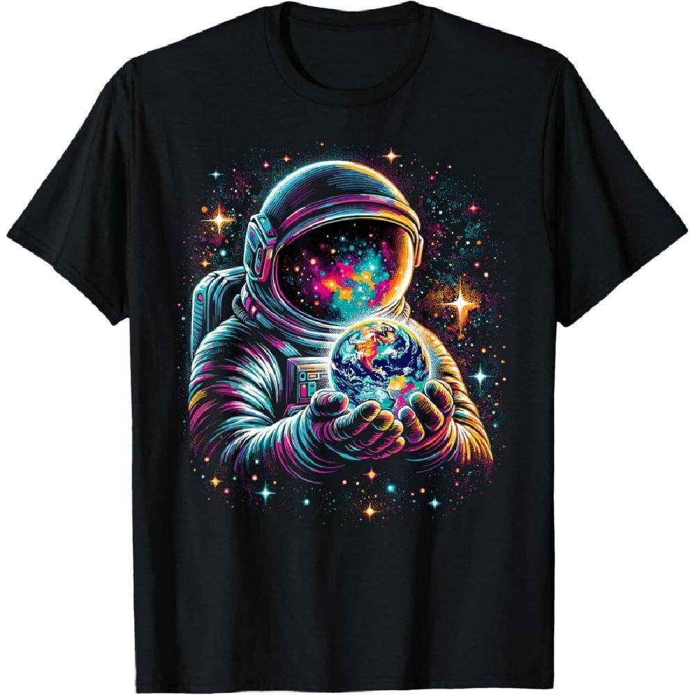 

Astronaut Planets Astronaut Science Space T-Shirt S