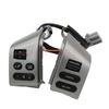 BINGWFPT For Nissan LIVINA & TIIDA & Sylphy Car Accessories Buttons Car Steering Wheel Control Buttons Switch Function