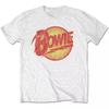 T-shirt Imprimé Graphique Éclair sur le Visage David Bowie Hommes Femmes Hip Hop Streetwear T-shirt Oversize Rock Classique Streetwear Cadeau pour Fan