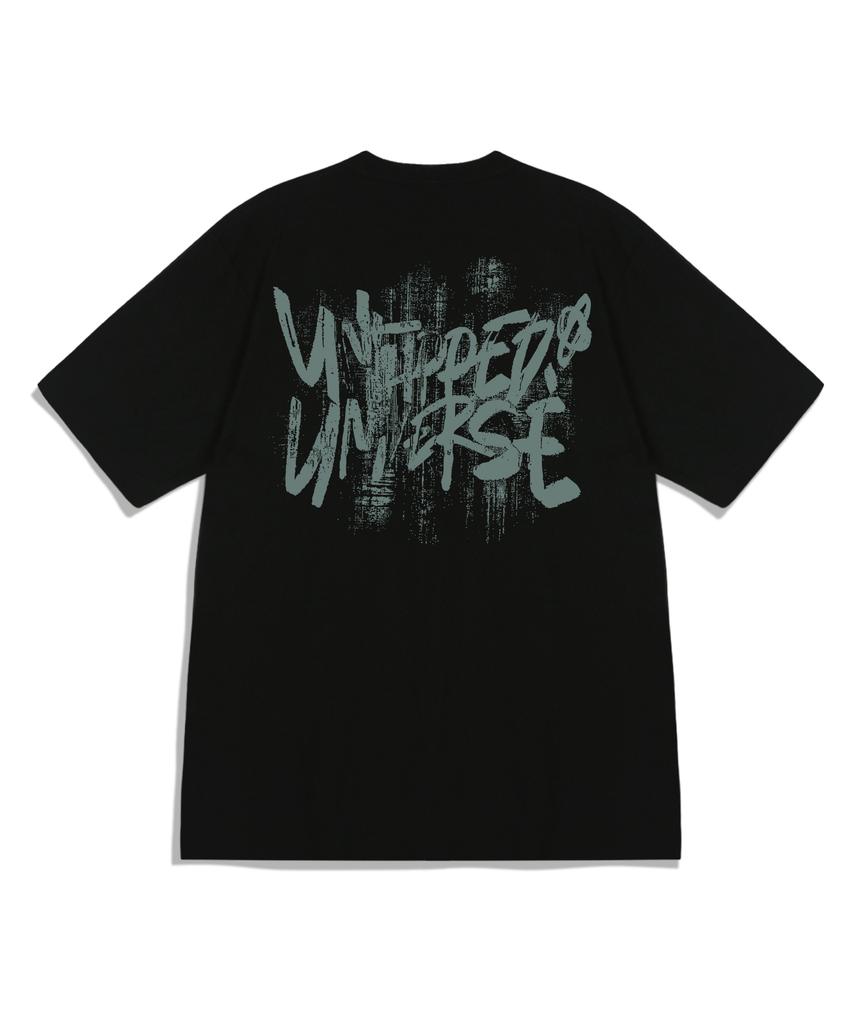 UNTAPPED STUDIO Universe Painting Brush Artwork Oversized Short Sleeve T-Shirt 8 Colors (Type A)
