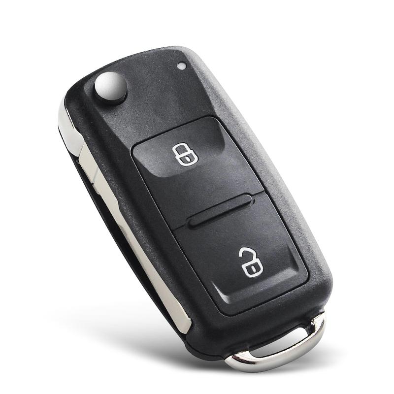 2 Buttons Remote Key For VW For Volkswagen GOLF PASSAT Tiguan Polo Jetta Beetle 5K0 837 202AD 5K0837202AD 433MHz ID48 Chip