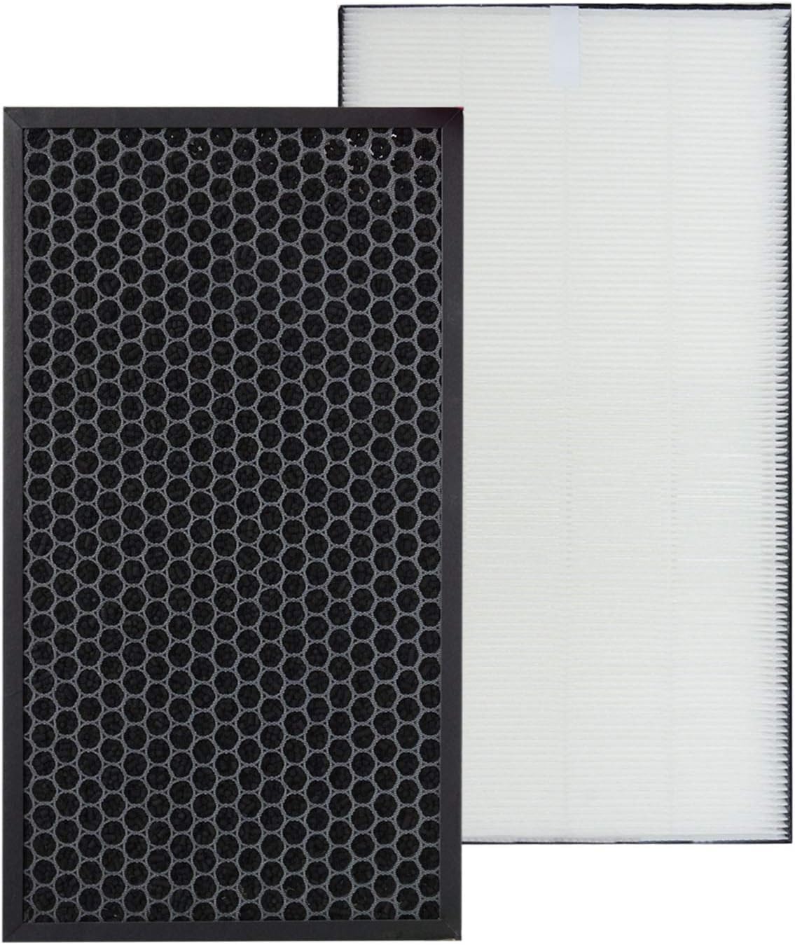 

HOUQUA Dust Collection Filter Deodorizing Filter Humidifying Air Purifier Replacement Filter Compatible Product 1 Set FZ-D50HF FZ-D50DF KC-F50 KC-G50