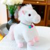Cute Station Pony Plush Toy Doll Simulation Horse Doll Year of the Horse Event Mascot Gift