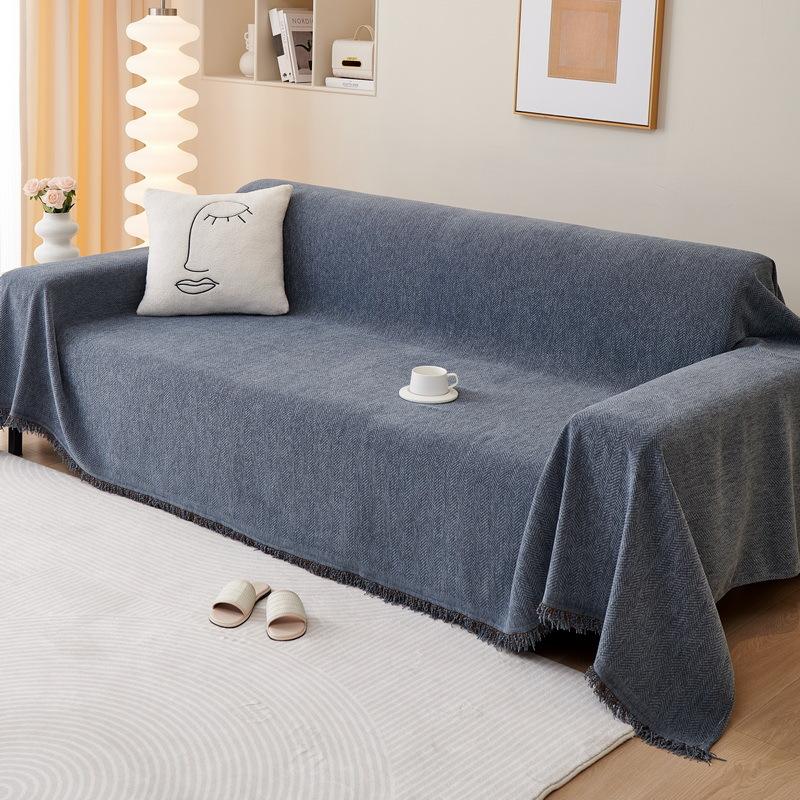 Chenille Sofa Towel Cover Cloth Sofa Cushion Four Seasons Universal High Sense Full Covered Universal Cover Cover Blanket