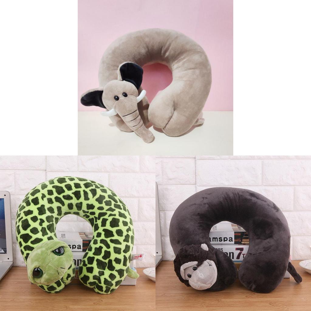 Lotso Cartoon U Shaped Neck Pillow Memory Foam Office Travel Support For Adults