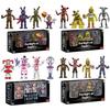 Fnaf Bear Midnight Harem Five Nights Joint Movable Detachable Game Action Figure At Five Nights Security Breach Miniature Kids Plaything