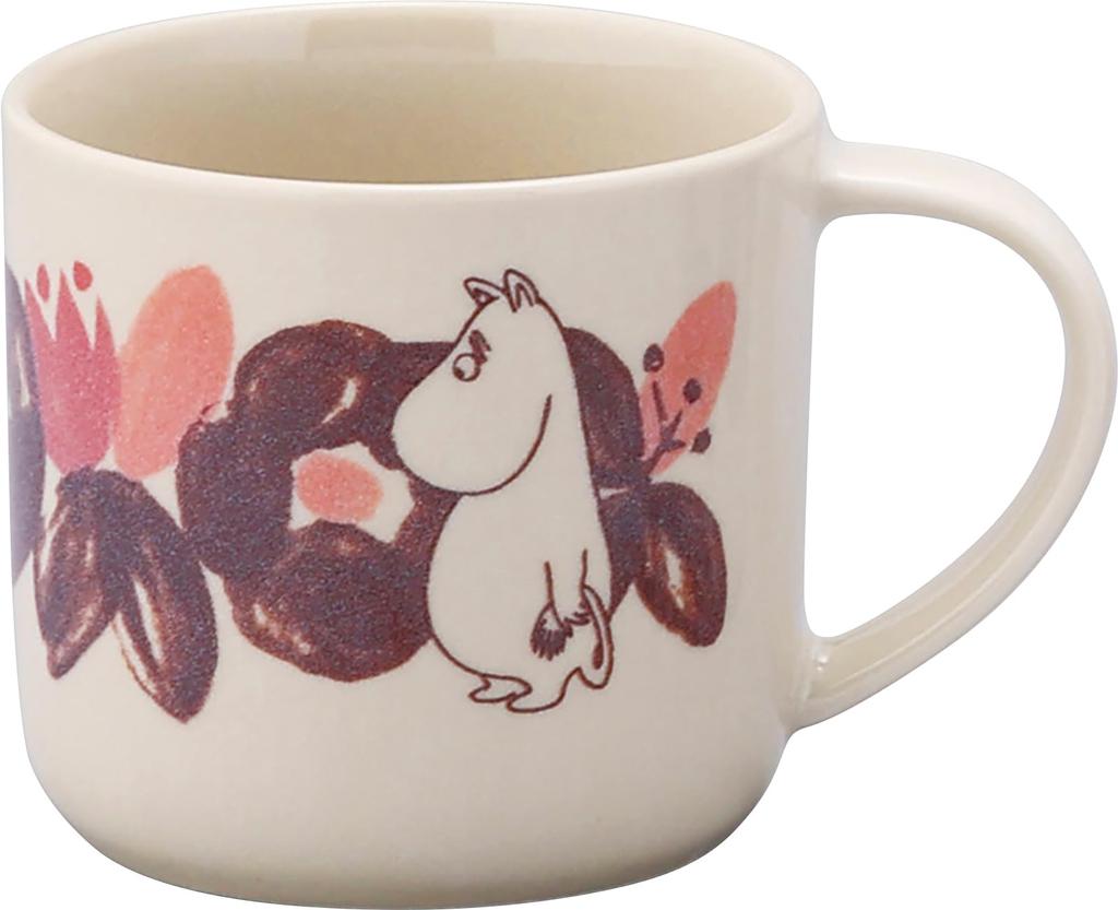 Moomin PeriA Mug, 350ml, Microwave and Dishwasher Safe, Brown, Coffee/Tea, Made In Japan, MM7701-11