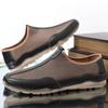 New Summer Mesh Shoes Outdoor Sports Casual Shoes Soft-soled Doudou Leather Shoes Driving Shoes