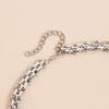 Unique Love Themed Alloy Necklace Versatile Accessory Clavicle Chain For Parties Dating Special Occasions