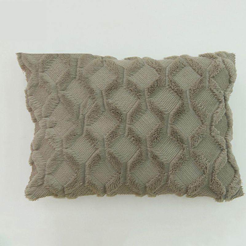 Super Soft Diamond Plush Pillowcase With Bright Colors For Stylish Living Room Decoration