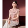 New Chinese Style Jacquard Pankou Shirt for Women