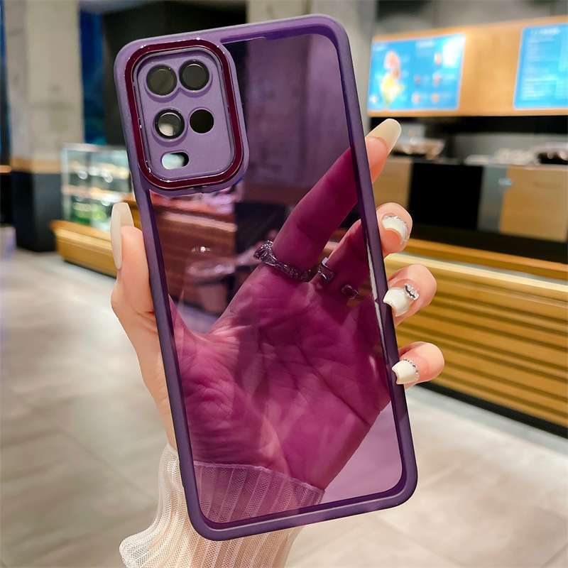 Realme 8 4G Mobile Phone Case Real Me 8 Pro Mobile Phone Case Realme 8 Lens Film Soft Rubber Anti-drop Protection