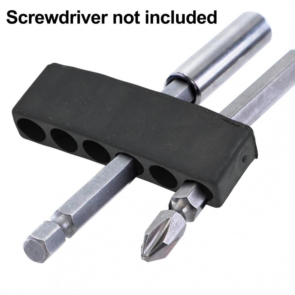 Professional 10pcs Screwdriver Bit Holder for 1/4 Inch Hex Tools 6/11 Holes