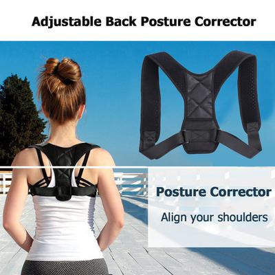 Back Posture Corrector Adjustable Back Support Lightweight Shoulder Brace Portable Spine Alignment Brace for Shoulder Back