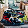 Batman Pattern Rug, Indoor/Outdoor Mat, for Picnic, Gameroom, Bedroom, Office, Living Room, Home Decor Carpet, Birthday Gift