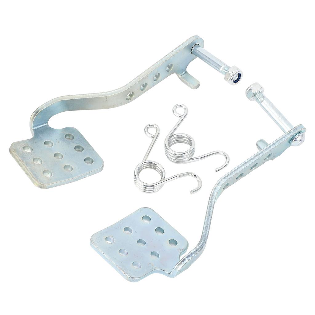 Go Kart Pedale Kit Rutschfest Go Kart Brems-Gaspedal mit Rückholfedern für 212cc 196cc 6.5hp 5.5hp Road Rocket