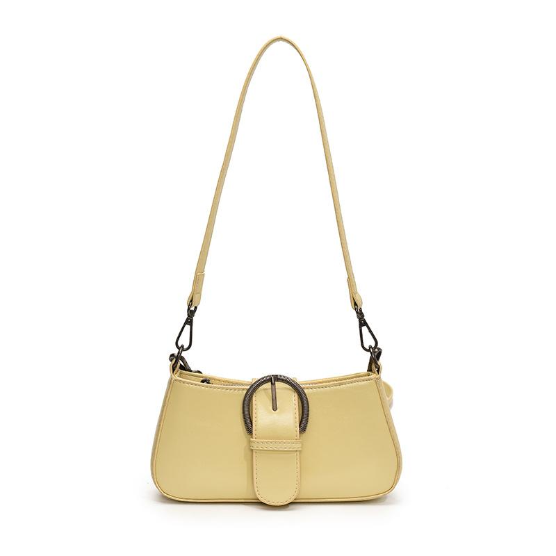 New Simple Underarm Small Square Bag Women's 2025 Spring and Summer High-end Fashion Korean Version Trendy Casual Oblique Span Women's Bag