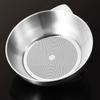 2/1.5L Oil Filter Fry Basket Oil Storage Can Pot Stainless Steel with Basket and Lid Deep Fryer Multifunctional Deep Frying Pot