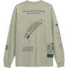 Vans Letter Logo Print Loose Fit Long Sleeve T-Shirt Men tops VN000SRCFSG
