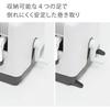 Takagi (Takagi) Horse Hose Reel 30m 4 Water Shape Cover with Legs BOXY Twister RC330CG Charcoal G...