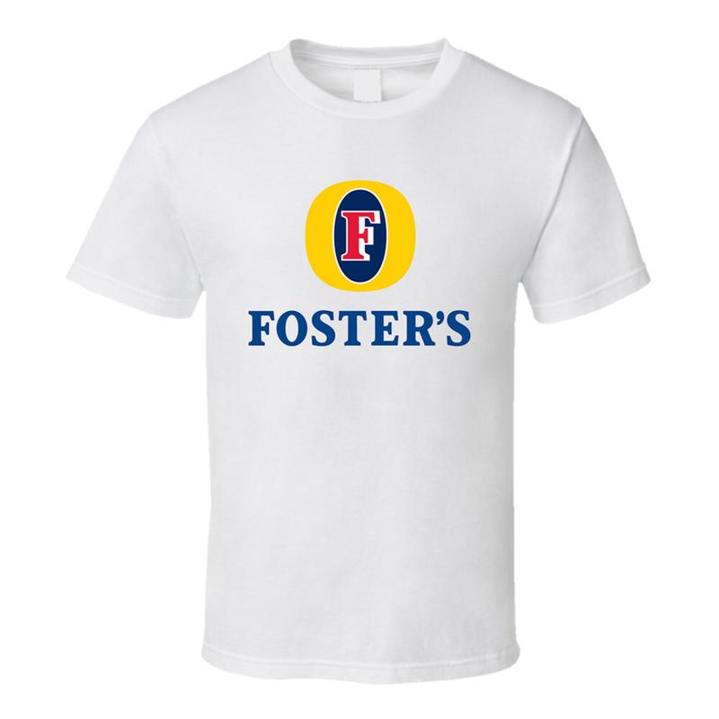 Пивная футболка Fosters S разноцветный
