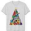 Guitar Christmas Tree Holidays Unisexs TShirt Unisexs Tee Graphic Unisex Music