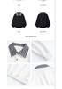 Plaid Patchwork Lapel Hoodie - Unisex, Youthful & Versatile, Academy Style