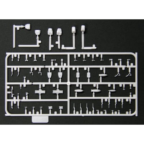 Pit Road 1/700 Japanese Navy Special Type Destroyer "Den" / New World War II Japanese Navy Ship Equipment Set 7