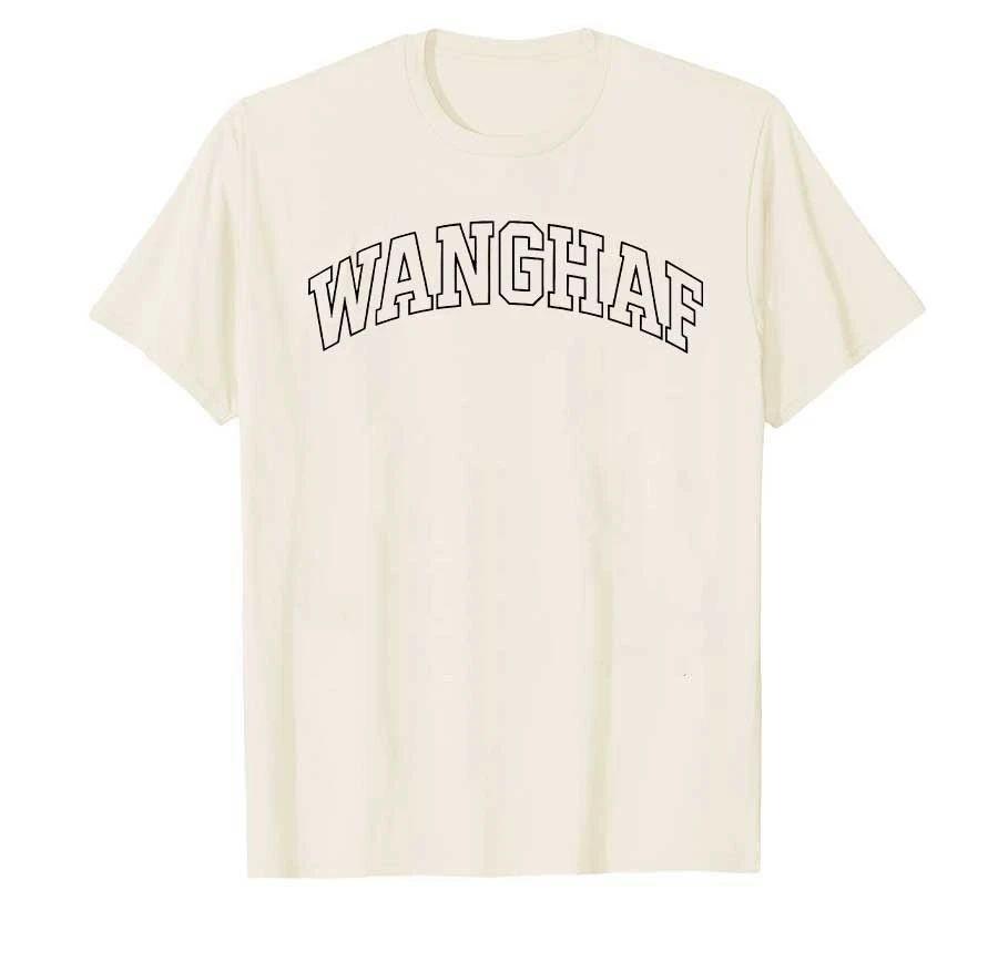 Fashion Y2k Casual Basic Tshirts WANGHAF Meme Funny TShirt for Men Women Print Cotton T Shirts Fashion Loose T Shirt Unisex