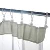 10pcs/set Curtain Clips Simple Window Curtain Rings Removable Clamps for Rods Plastic Drape Clip Portable Retro Drapes Hook