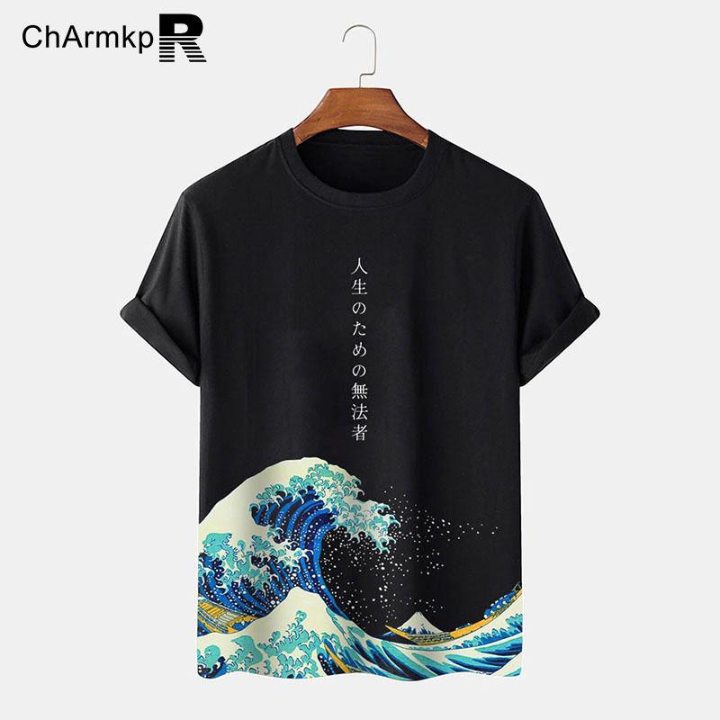 

ChArmkpR Мужские летние футболки с круглым вырезом и короткими рукавами с принтом