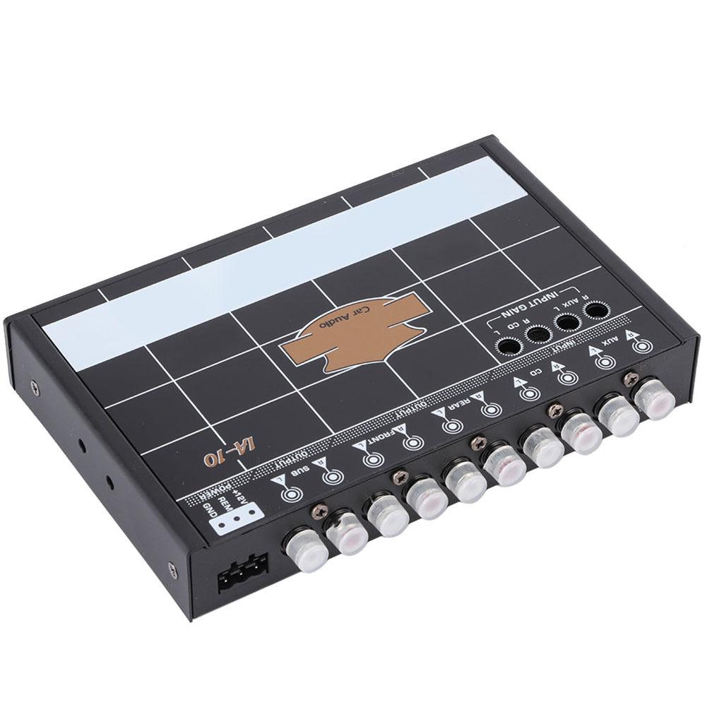 Car 7 Bands Audio Bass Restoration Digital Equalizer Audio Control IA 10