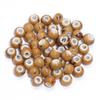 30pcs/lot Round Shape Ceramic Beads Colorful Loose Beads Spacer Beads For DIY Jewelry Making  Necklace Bracelet Accessories