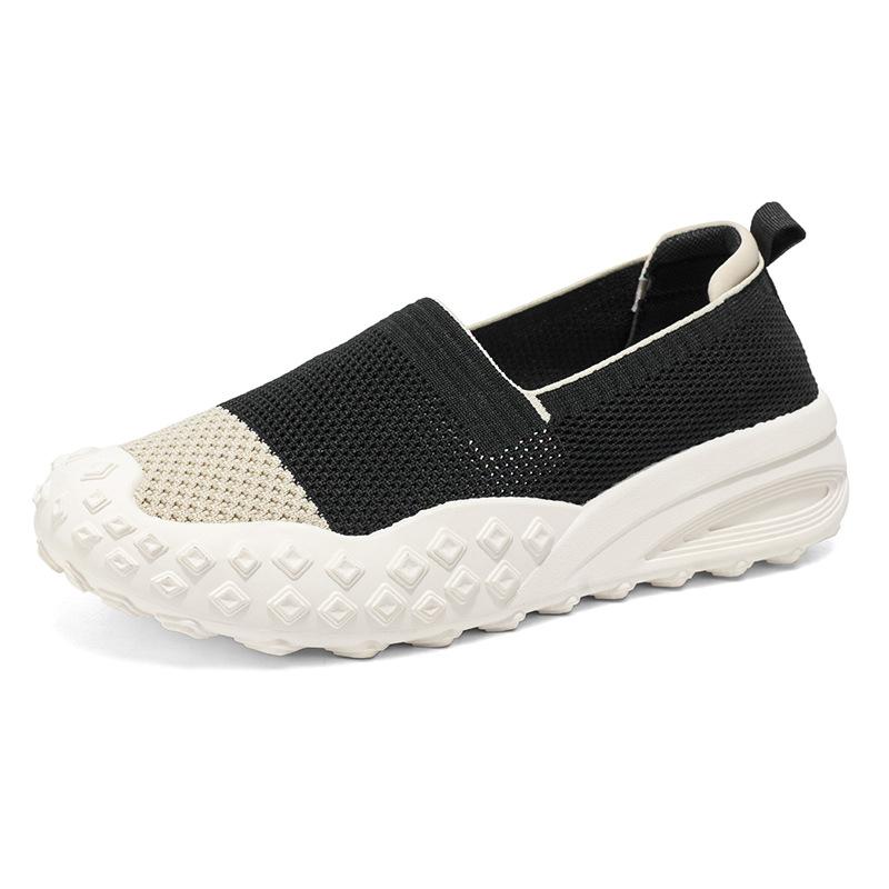 Summer New Men's Shoes Comfortable and Fashionable Mesh Breathable Fly-woven Board Shoes Lightweight and Versatile Fashion Sports Shoes