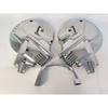1Set Chrome Front Brake Rotor Disc Covers For Honda Goldwing GL1500 1988-2000 Motorcycle Brake Rotor Disc Shells