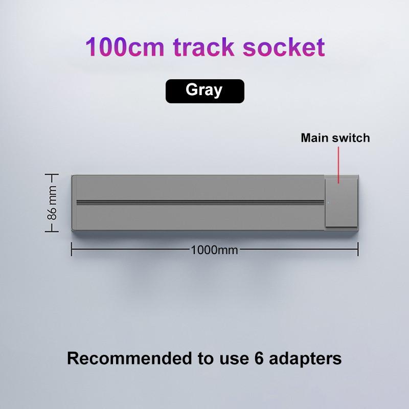 8000W Universal Home Office Sockets Pop Replaceable Wall Switch Socket Waterproof Wall Track Power Socket