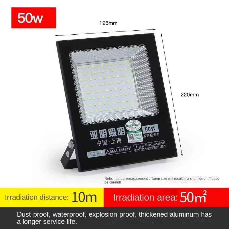 Flood Light LED Advertising Light Outdoor Waterproof Industrial Lighting 50 Watt Flood Light Outdoor Spotlight