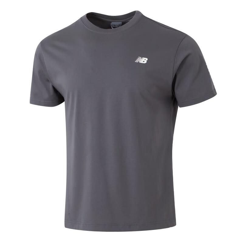 New Balance SS25 T Shirt Men s Dark Gray AMT52330-CAS S
