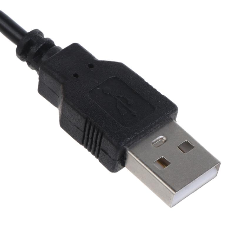 USB 5V auf DC 12V 4mm x 1.7mm Stromkabel USB Spannungs-Aufwärtswandlerkabel Netzteiladapter DC 5V auf DC 12V Kabel