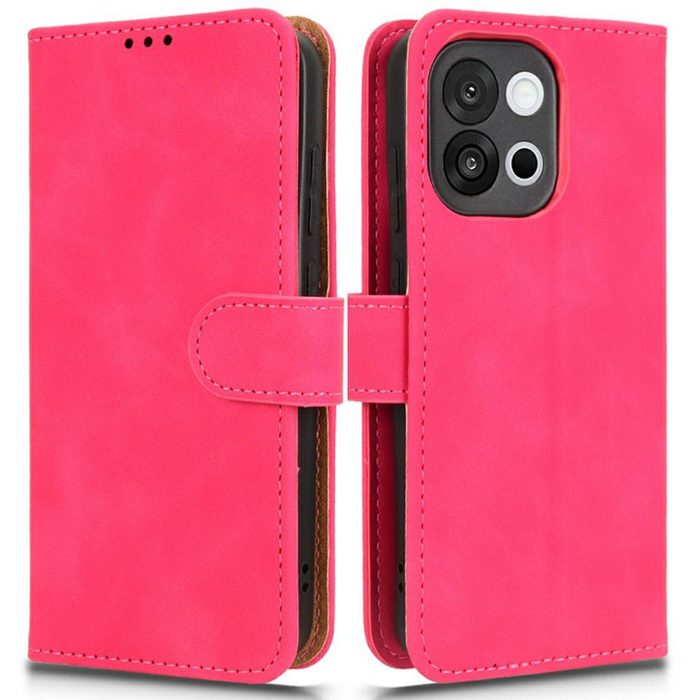 For OnePlus 13T 5G Leather Case Skin Feel Anti Drop Wallet Flip Phone Cover