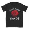 Vintage Streetwear Grafik Dunkelblumen Urban Ästhetik T-Shirts für Männer Rundhals Reines Baumwoll-T-Shirt Kurzarm-Tees Party