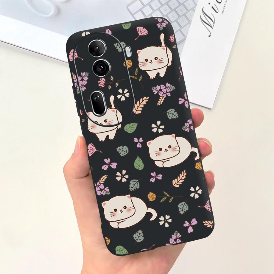 Handyhülle Für Oppo Reno 11 Pro 5G Niedliche Tiere Silikon Weiches TPU Hülle Rückseite Für Oppo Reno11 CPH2599 Reno11 F CPH2603 Capa