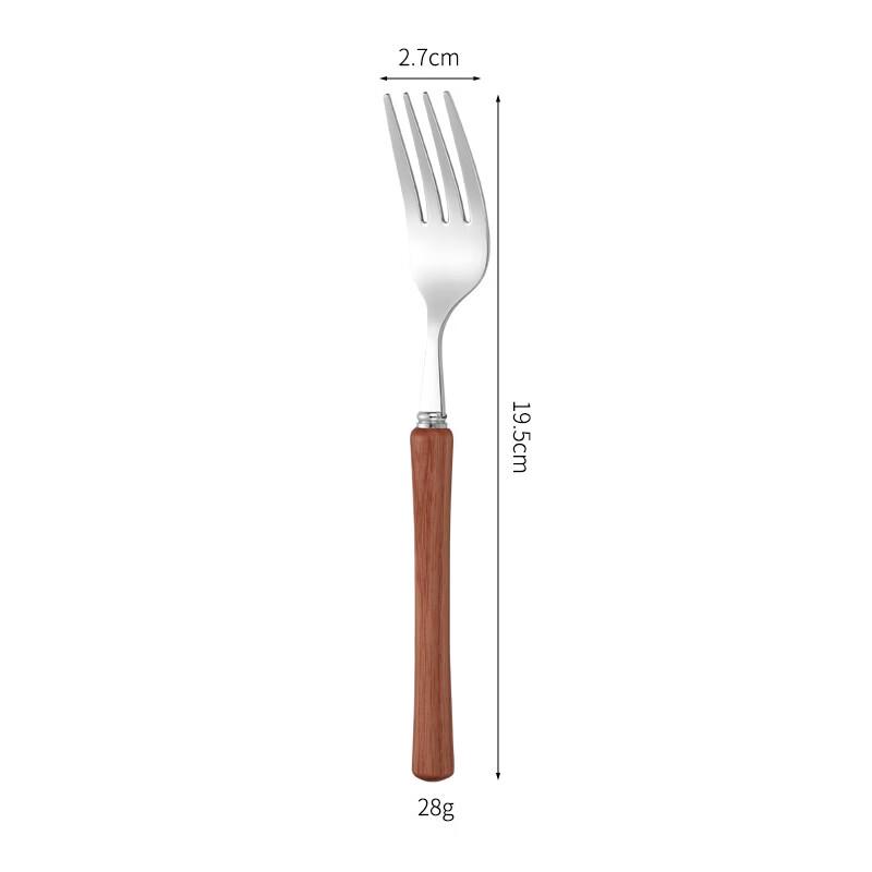 Abay Retro Japanese Style Dinner Fork Set