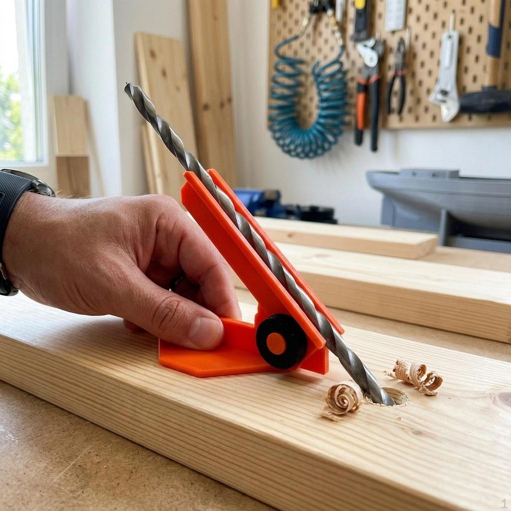 Adjustable Angle Screw Guide Positioning Tool for Furniture, Lightweight And , Function