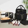 Large Capacity Nail Art Tools Travel Case Durable Polyester Fabric For Artists And Technicians