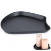 Black Base Tray for Decorative Arrangements Candles Tealights Candlestick